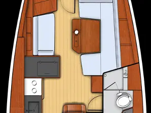 Noleggio Barca a vela a Sebenico – Bénéteau Oceanis 41.1