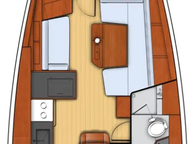 Noleggio barche Bénéteau Oceanis 41.1 a Spalato su Samboat