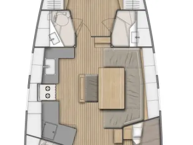 Noleggiare una Bénéteau Oceanis 46.1 a Komolac