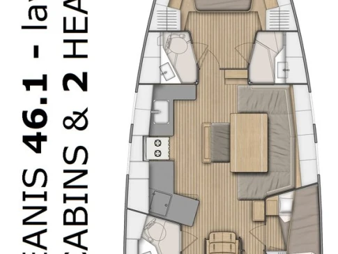 Barca a vela a noleggio a Spalato al miglior prezzo