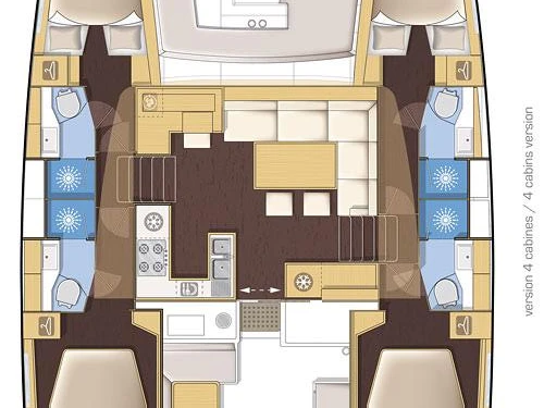 Noleggio Catamarano con o senza skipper Lagoon a Pálairos