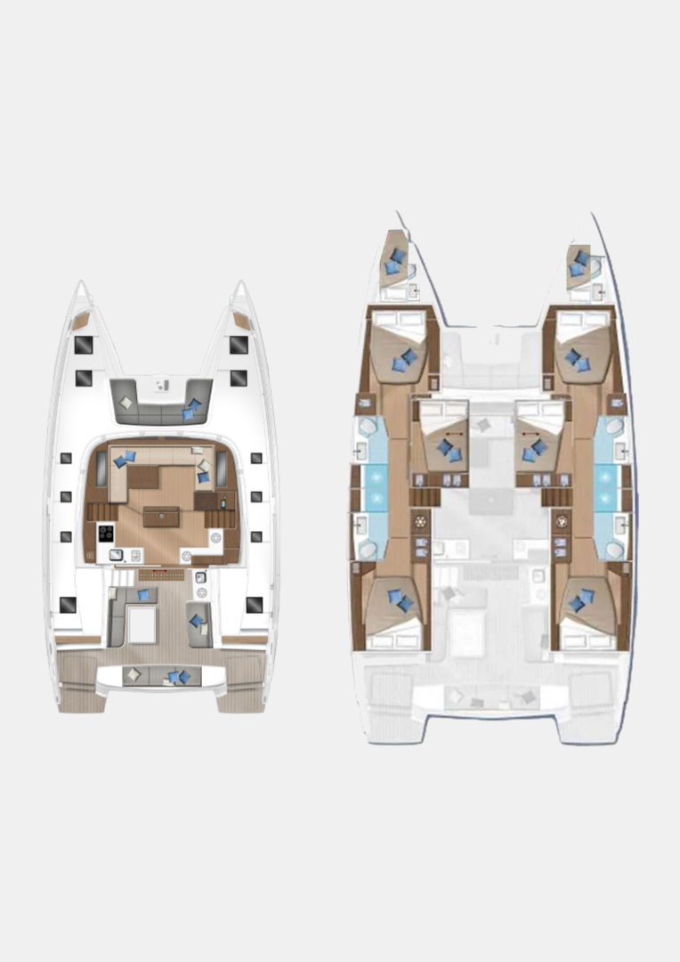 Noleggiare una Lagoon Lagoon 50 a Álimos