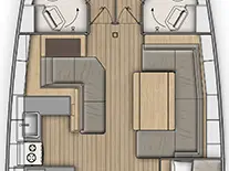 Noleggio Barca a vela Bénéteau con patente nautica