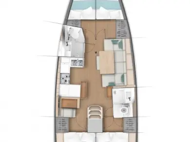 Noleggio barche Komolac economico Sun Odyssey 440