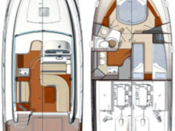 Noleggio barche Punat economico Prestige 36 Fly