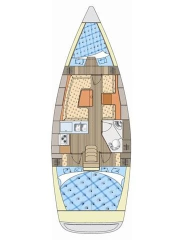 Noleggio Barca a vela a Jezera – Elan Impression 344