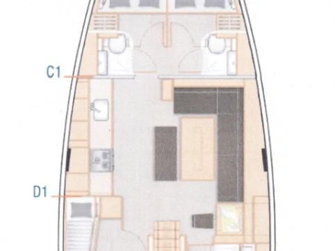 Noleggio Barca a vela a Pola – Hanse Hanse 508