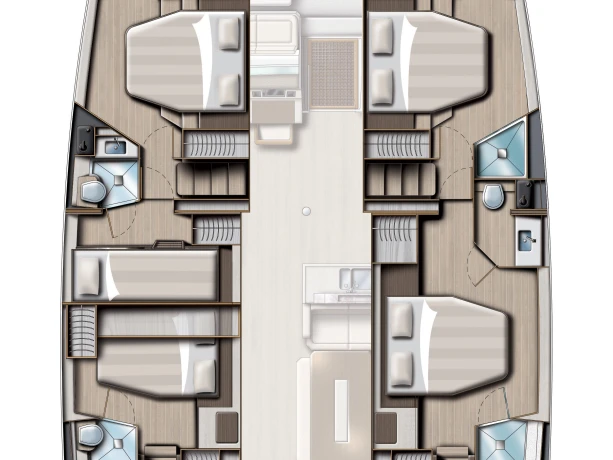 Noleggio barche Seget Donji economico Bali 4.8