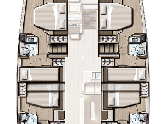 Noleggio Catamarano Bali con patente nautica