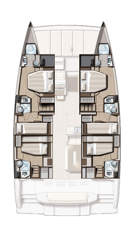 Noleggio Catamarano Bali con patente nautica