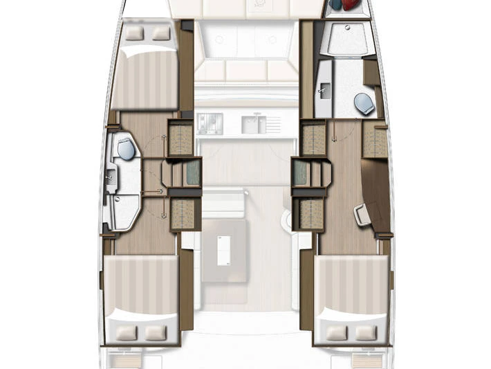 Noleggio a Castelli – Bali Bali Catsmart OW - 3 cab. su SamBoat