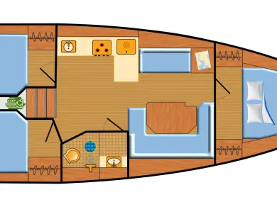 Noleggio barche Palma de Maiorca economico Bavaria C38