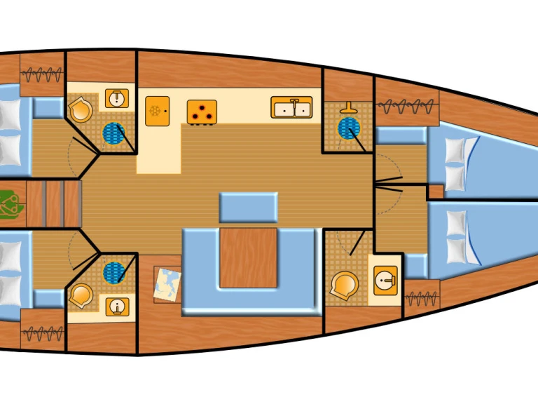 Noleggio barche Bavaria Cruiser 45 a Palma de Maiorca su Samboat