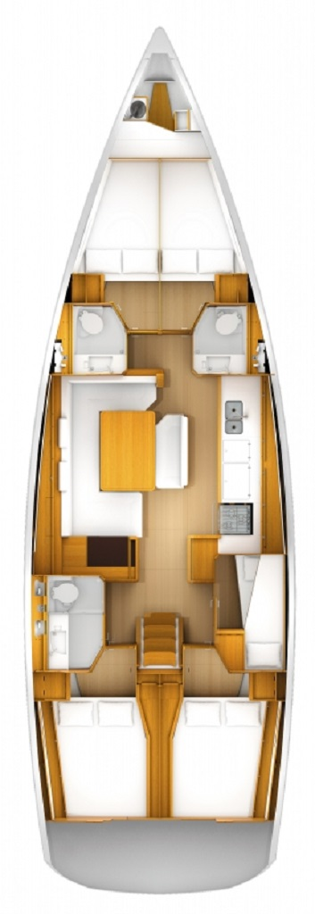 Jeanneau Sun Odyssey 509 da affittare a  Sukošan