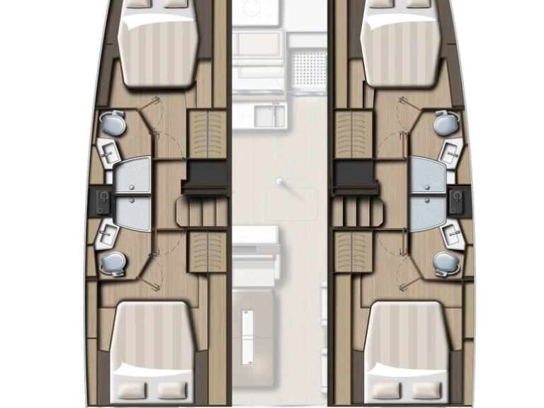 Noleggio Catamarano Bali con patente nautica