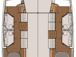 Fountaine Pajot Astrea 42 da affittare a  Fethiye