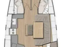 Noleggiare una Bénéteau Oceanis 46.1 a Spalato