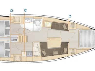 Noleggio barche Fethiye economico Hanse 418