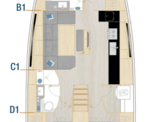 Noleggio Barca a vela Hanse con patente nautica