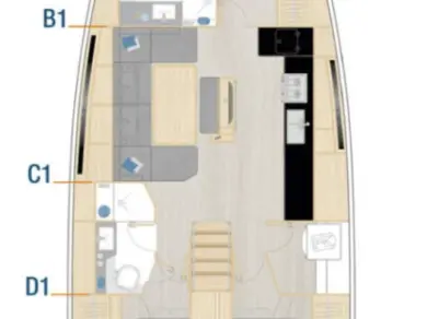 Noleggio Barca a vela Hanse con patente nautica