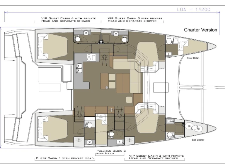 Noleggio Catamarano a Pirovac – Dufour Dufour Catamarans 48 Sail