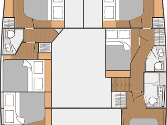 Noleggio a Trogir – Fountaine Pajot Saba 50 su SamBoat