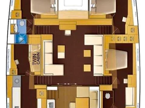 Noleggio barche Lagoon Lagoon 620 a Bodrum su Samboat