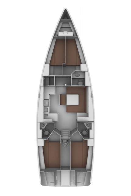 Bavaria Cruiser 46 da affittare a  Bossoglina