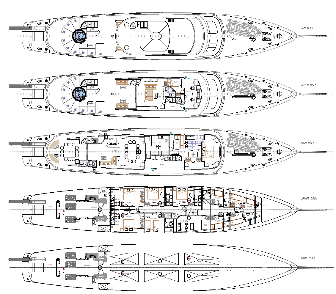 Noleggio Yacht di lusso con o senza skipper Custom Made a Spalato