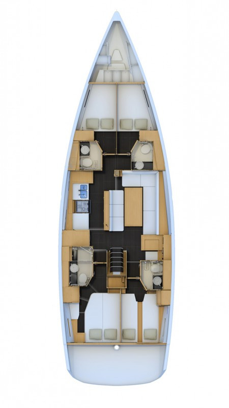 Noleggio barche Jeanneau Jeanneau 54 a Pirovac su Samboat