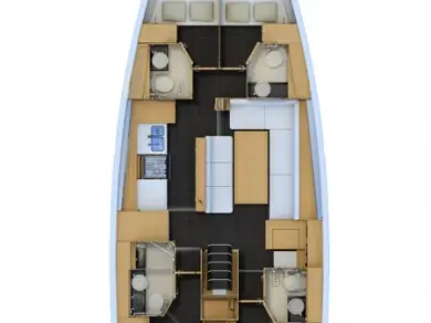 Noleggio barche Jeanneau Jeanneau 54 a Pirovac su Samboat