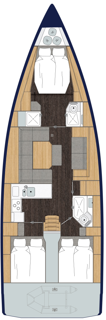 Noleggio a Fethiye – Bavaria Bavaria C45 su SamBoat