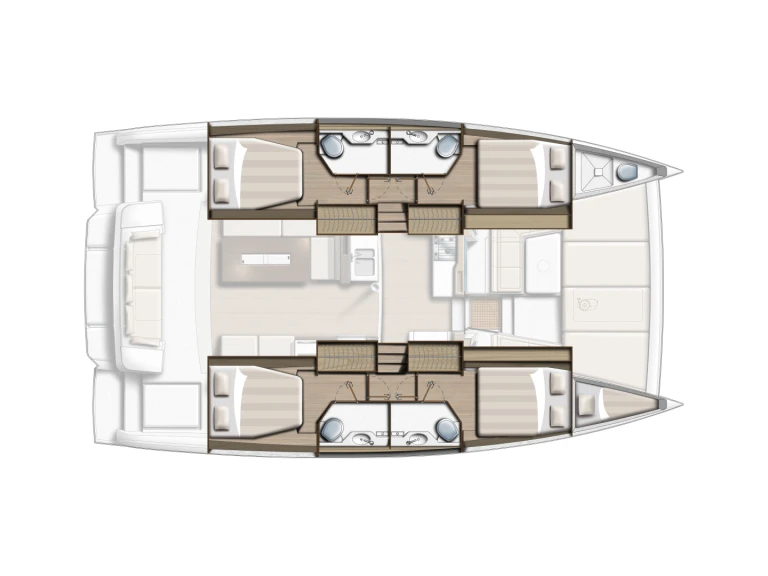 Noleggio Catamarano a Pirovac – Bali Bali 4.2