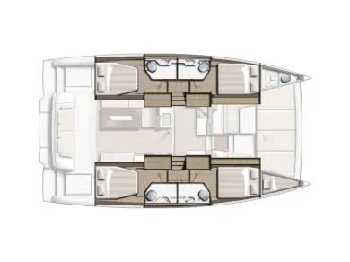 Noleggio Catamarano a Pirovac – Bali Bali 4.2