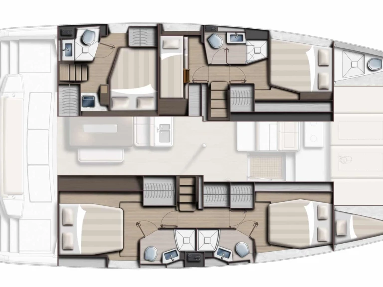 Noleggio Catamarano Bali con patente nautica