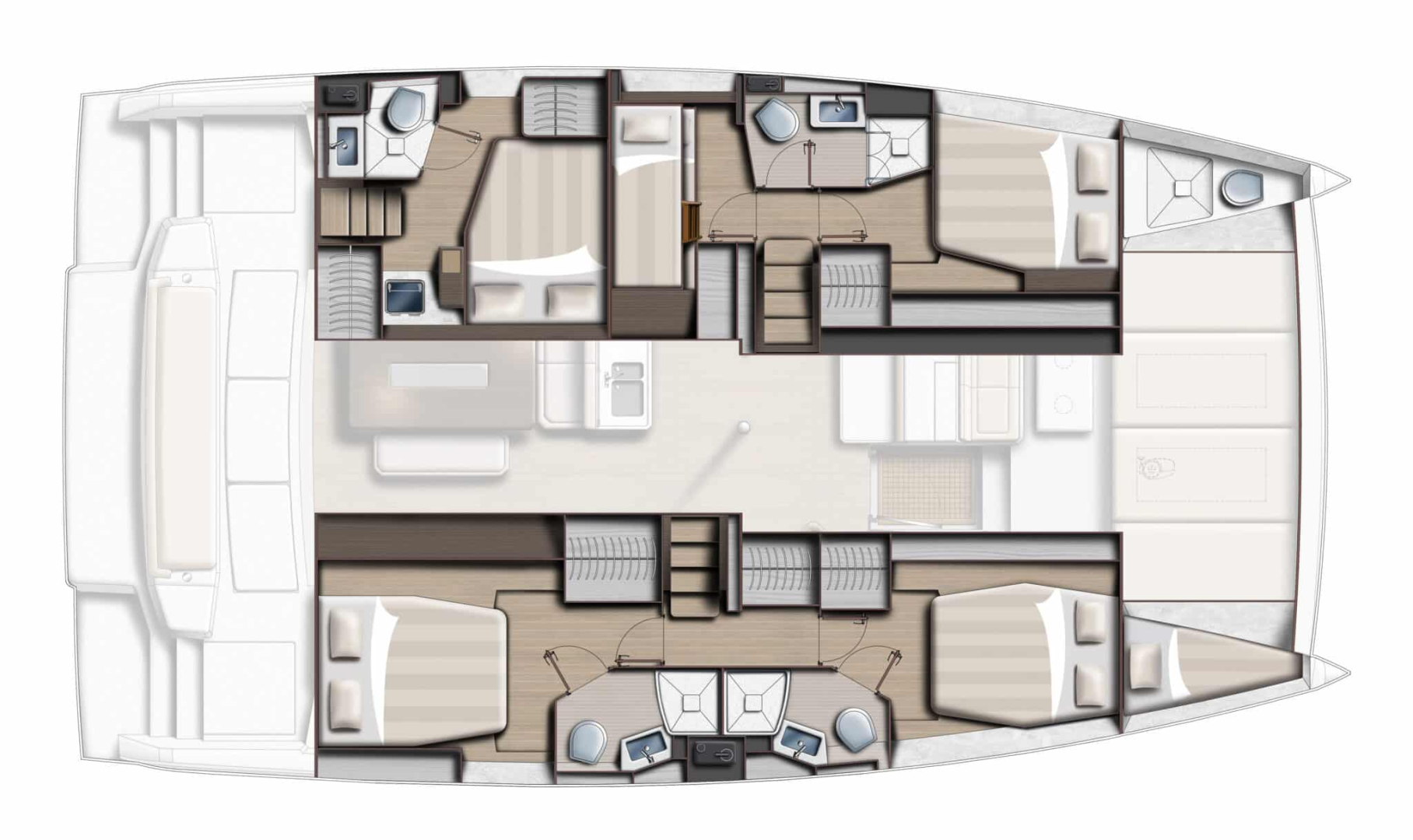 Noleggio Catamarano Bali con patente nautica