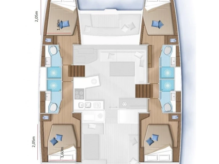 Noleggio Catamarano con o senza skipper Lagoon a Pirovac