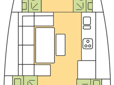 Noleggiare una Dufour Dufour 460 Grand Large a Zaton