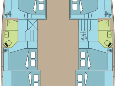 Noleggiare una Fountaine Pajot Fountaine Pajot Aura 51 SMART ELECTRIC - 6 + 2 cab. a Pozzuoli