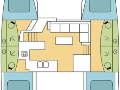 Noleggio a Olbia – Fountaine Pajot Elba 45 su SamBoat