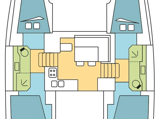 Noleggio barche Nassau economico Lagoon 40