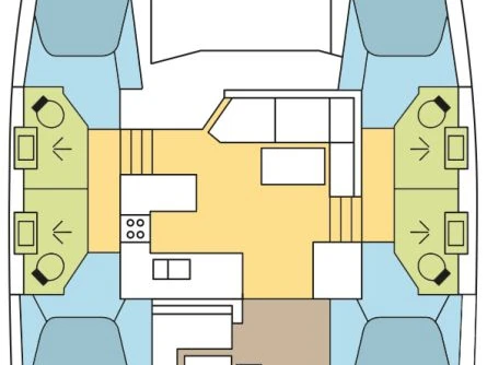 Catamarano a noleggio a Seget Donji al miglior prezzo