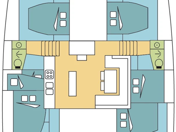 Noleggiare una Lagoon Lagoon 52 F a La Paz