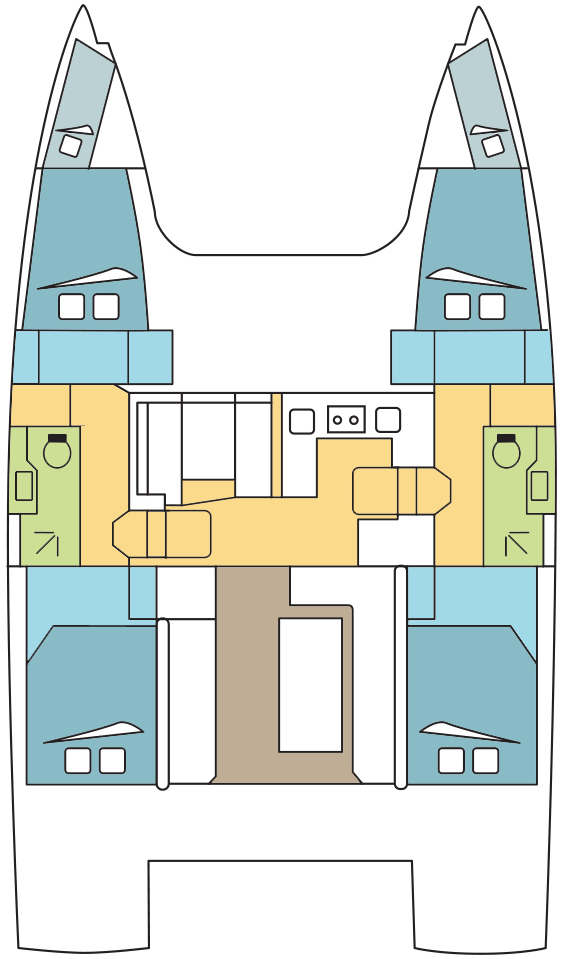 Nautitech Nautitech 40 da affittare a  Saint George's