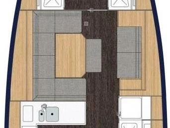 Noleggio Barca a vela Bavaria con patente nautica