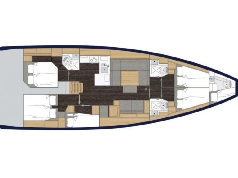 Barca a vela a noleggio a Nikiána al miglior prezzo