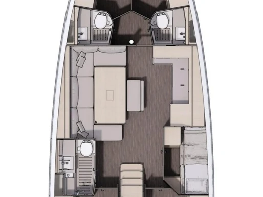 Noleggio barche Pola economico Dufour 470