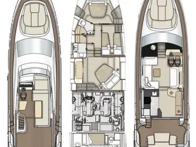 Noleggio barche Castelli economico Azimut 55 Fly
