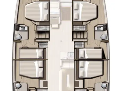 Noleggio Catamarano a Castelli – Bali Bali 4.8