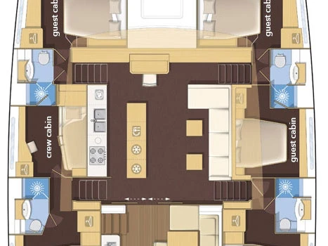 Lagoon Lagoon 620 da affittare a  Spalato